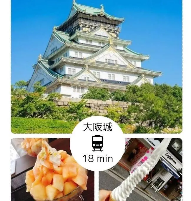 Residential Hotel Glitter Usjまで1駅5分 Осака 0*,